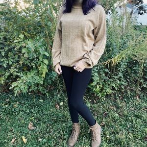 Tan oversized sweater